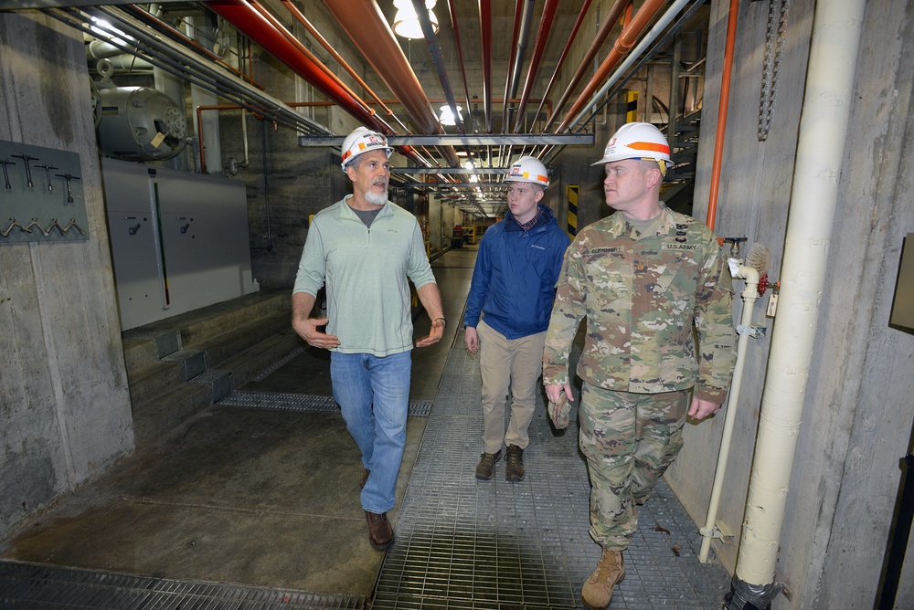 Prep student shadows district personnel for a day of engineering