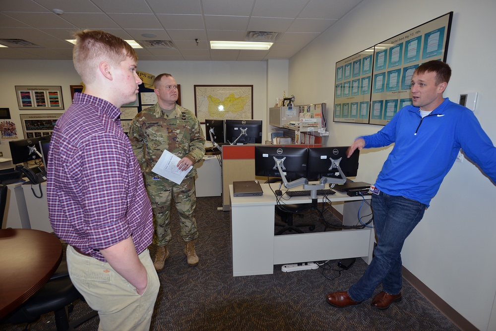 Prep student shadows district personnel for a day of engineering