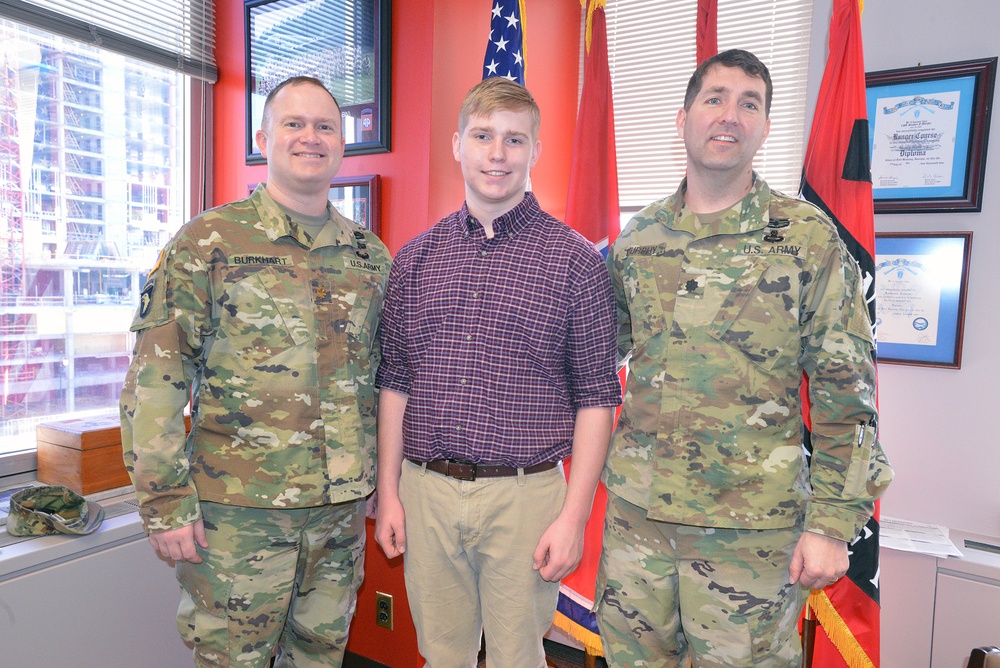 Prep student shadows district personnel for a day of engineering