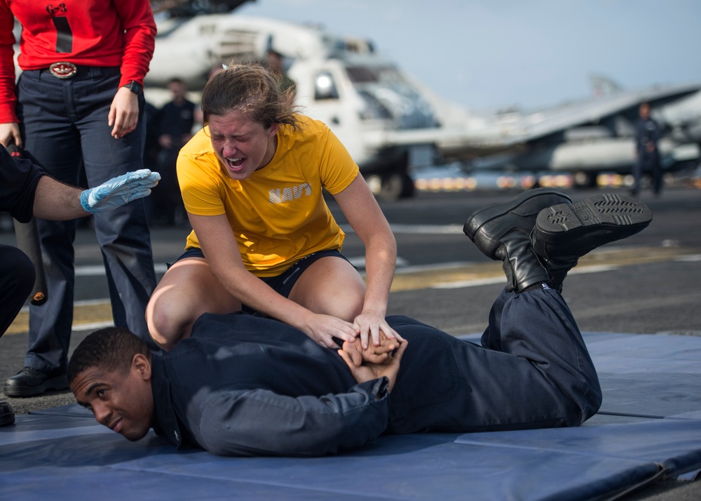 USS MAKIN ISLAND DEPLOYMENT