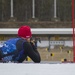 Biathlete Competes in Relay Race