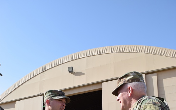 Senior leaders visit Kentucky Soldiers overseas