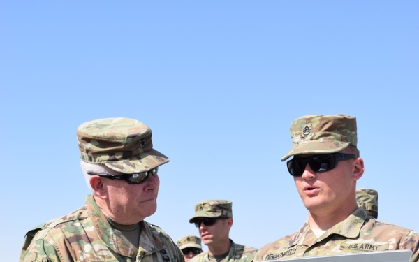 Senior leaders visit Kentucky Soldiers overseas