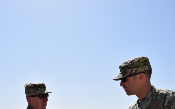 Senior leaders visit Kentucky Soldiers overseas