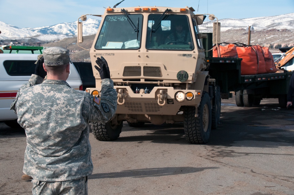 Nevada Guard aids Lemmon Valley flood victims