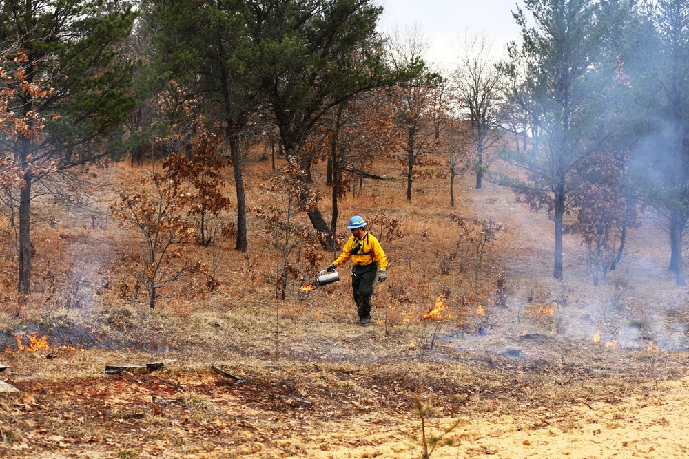 Fort McCoy uses prescribed burns to cut wildfire risk, improve habitats