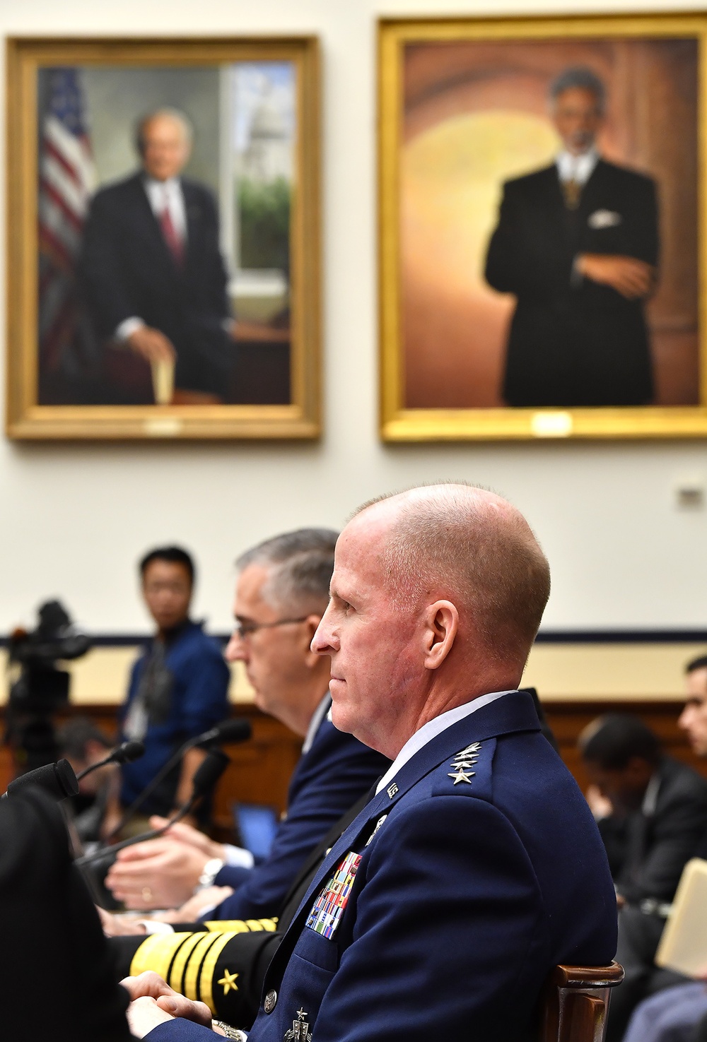 Air Force Vice Chief of Staff Gen. Stephen Wilson testifies before the House Armed Services Committee