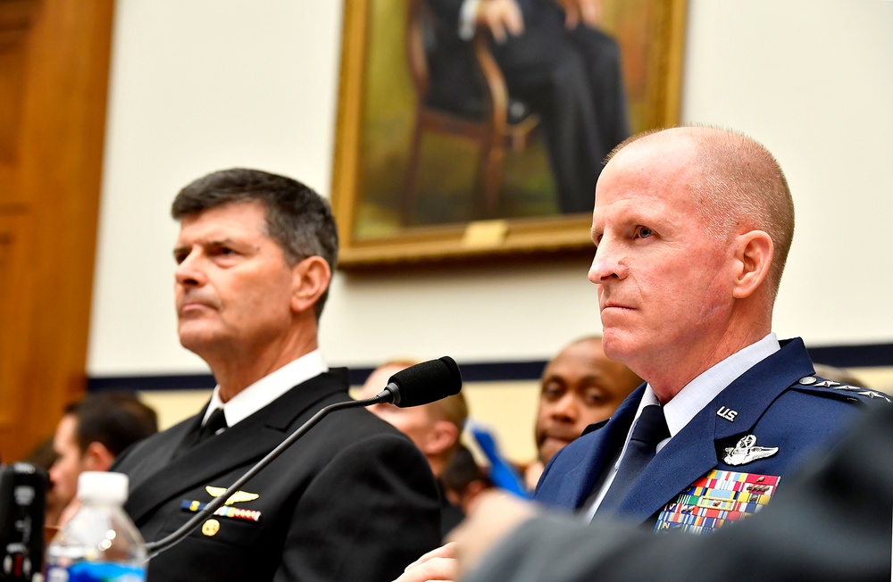 Air Force Vice Chief of Staff Gen. Stephen Wilson testifies before the House Armed Services Committee