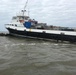 Offshore Supply Vessel runs aground off jetty near Cameron, Louisiana