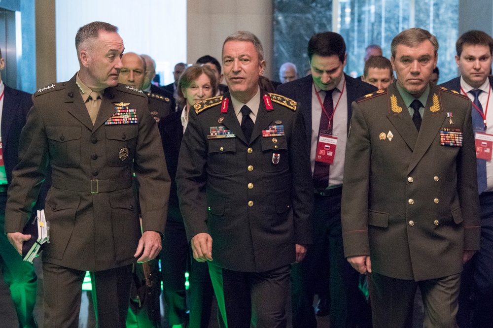 CJCS Meets with Turkish and Russian Counterparts