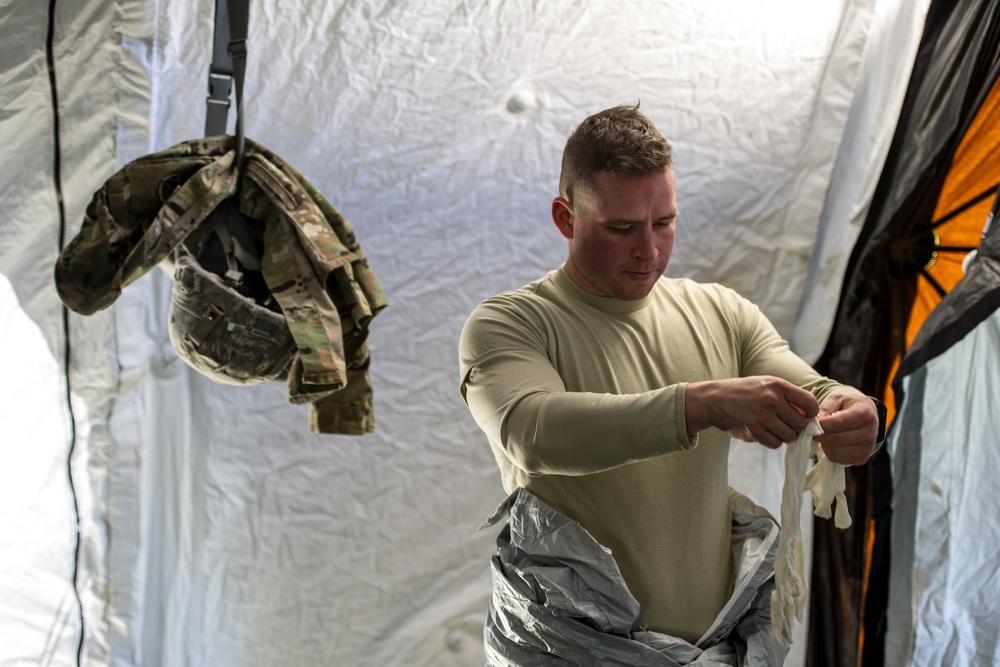 Area Support Medical Company train to save lives