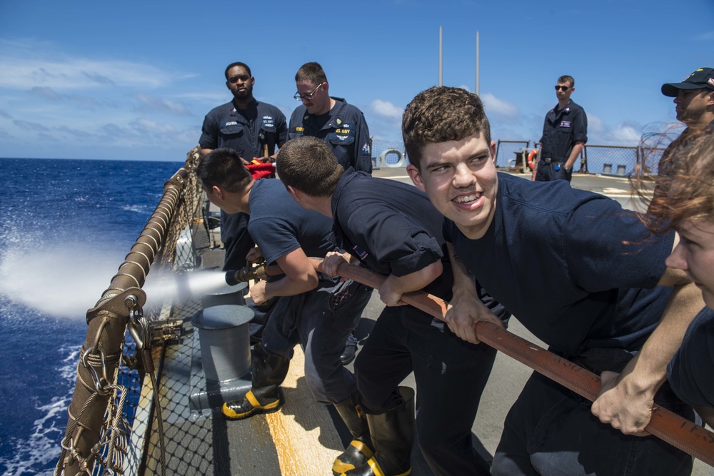 USS Barry Conducts MultiSail 17 Operations