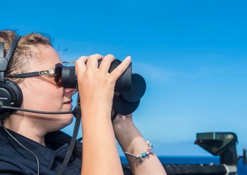 USS Barry Conducts MultiSail 17 Operations