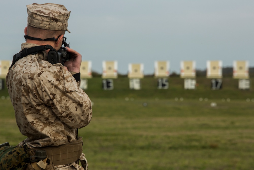 Echo goes to the rifle range