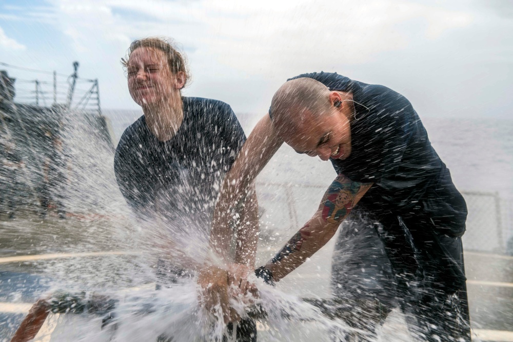 USS Barry Conducts MultiSail 17 Operations