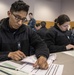 Sailors Prepare For A Petty Officer Second Class Advancement Exam At James D. Kelly Fleet Recreation Center