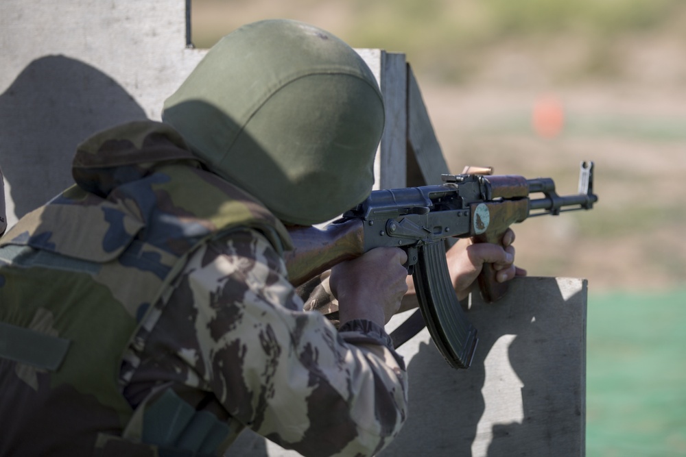 Flintlock 2017 range training in Morocco