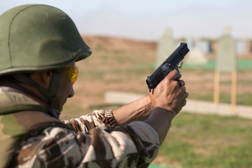 Flintlock 2017 range training in Morocco