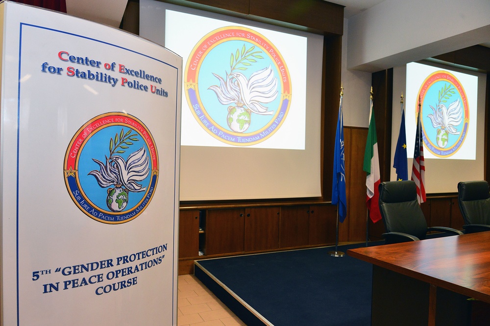 5th “Gender Protection in Peace Operations” Course and “International Woman’s Day” at Center of Excellence for Stability Police Units (CoESPU) Vicenza, Italy