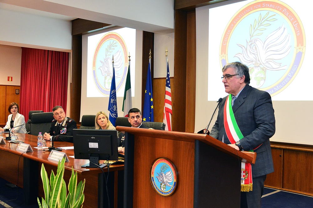 5th “Gender Protection in Peace Operations” Course and “International Woman’s Day” at Center of Excellence for Stability Police Units (CoESPU) Vicenza, Italy