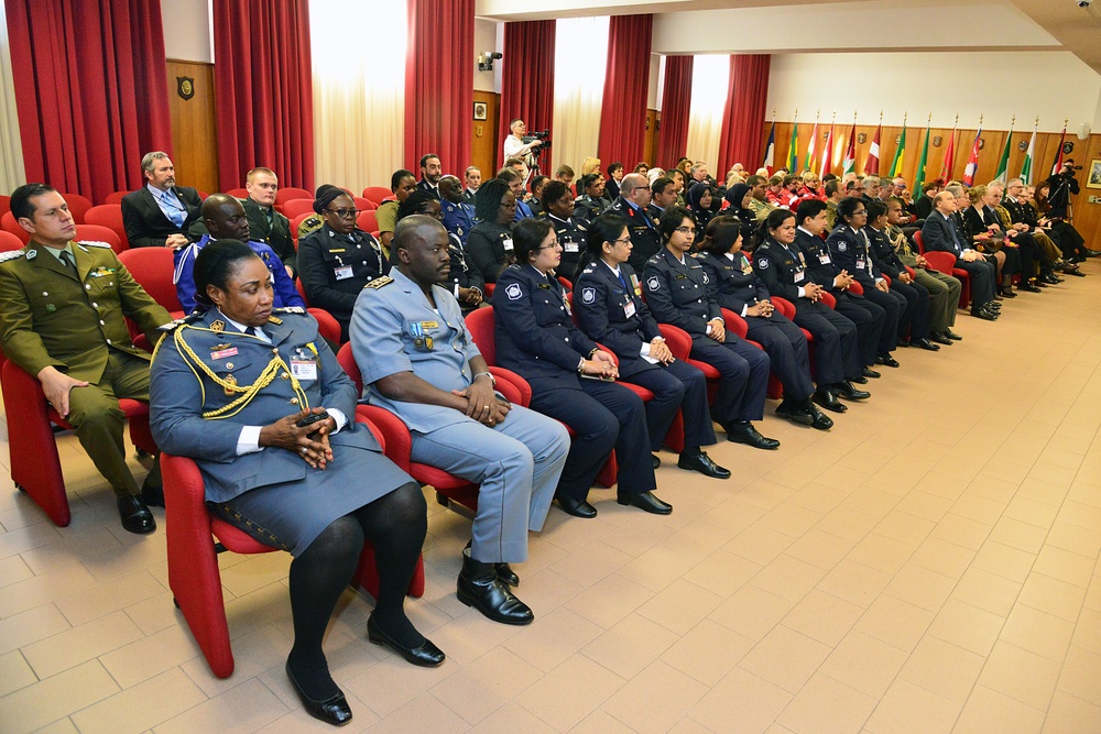 5th “Gender Protection in Peace Operations” Course and “International Woman’s Day” at Center of Excellence for Stability Police Units (CoESPU) Vicenza, Italy