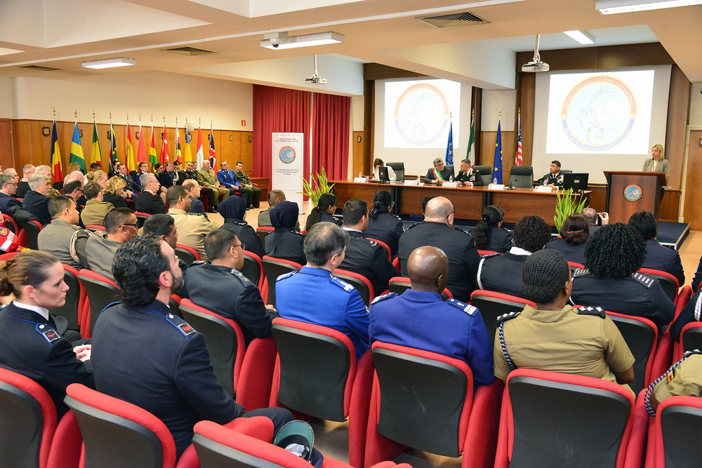 5th “Gender Protection in Peace Operations” Course and “International Woman’s Day” at Center of Excellence for Stability Police Units (CoESPU) Vicenza, Italy