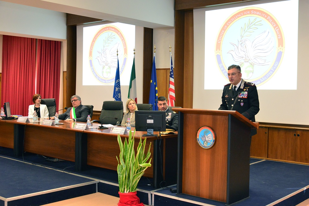 5th “Gender Protection in Peace Operations” Course and “International Woman’s Day” at Center of Excellence for Stability Police Units (CoESPU) Vicenza, Italy