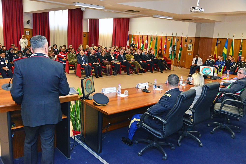 5th “Gender Protection in Peace Operations” Course and “International Woman’s Day” at Center of Excellence for Stability Police Units (CoESPU) Vicenza, Italy