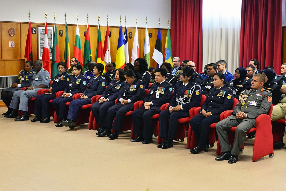 5th “Gender Protection in Peace Operations” Course and “International Woman’s Day” at Center of Excellence for Stability Police Units (CoESPU) Vicenza, Italy