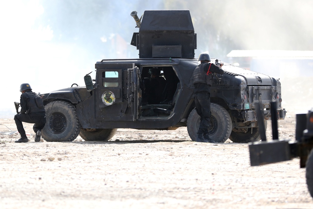 CTS operators train for fight against ISIS