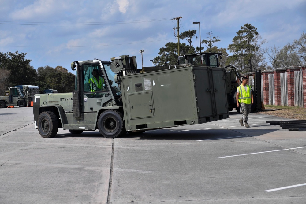 437th AW spells out cargo capability with chalks
