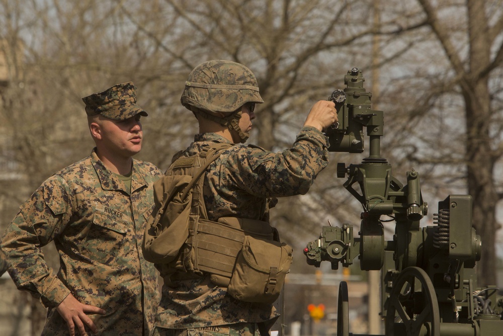 10th Marine Regiment conducts Artillery Assistant Gunners and Gunners Course