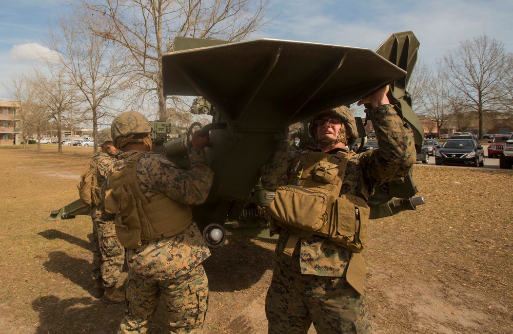 10th Marine Regiment conducts Artillery Assistant Gunners and Gunners Course