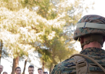Marines conduct ECC/NEO training with NATO Allies