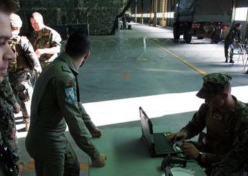 Marines conduct ECC/NEO training with NATO Allies