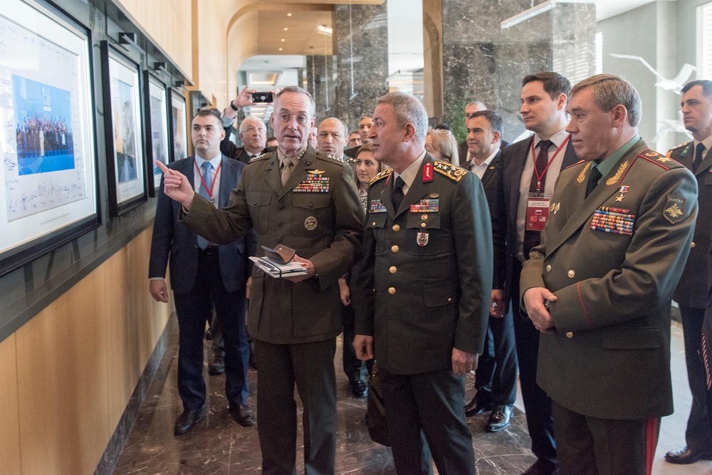 CJCS Meets with Turkish and Russian Counterparts