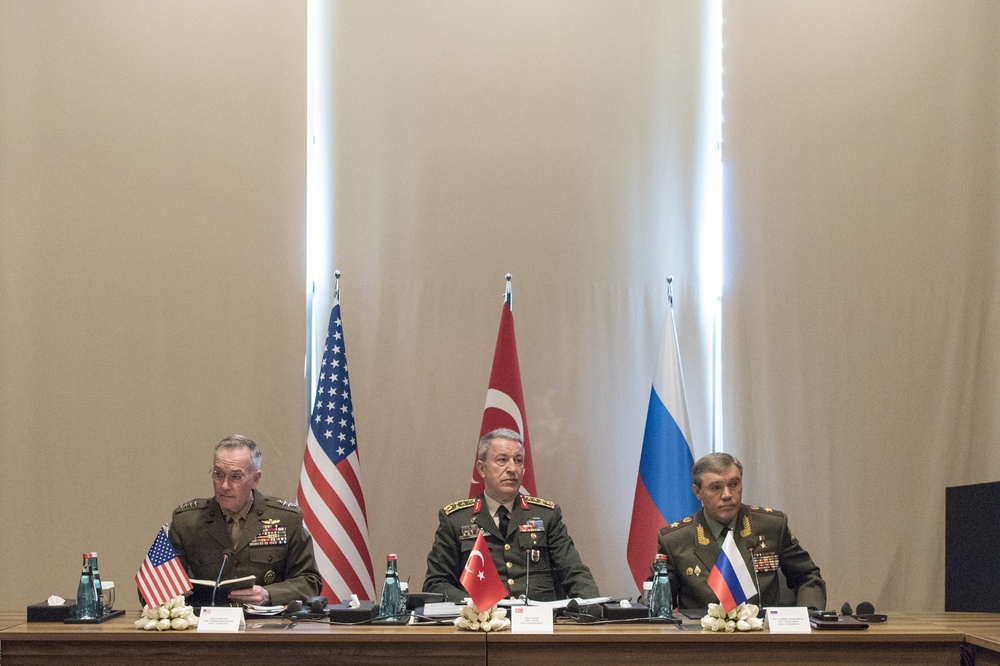 CJCS Meets with Turkish and Russian Counterparts