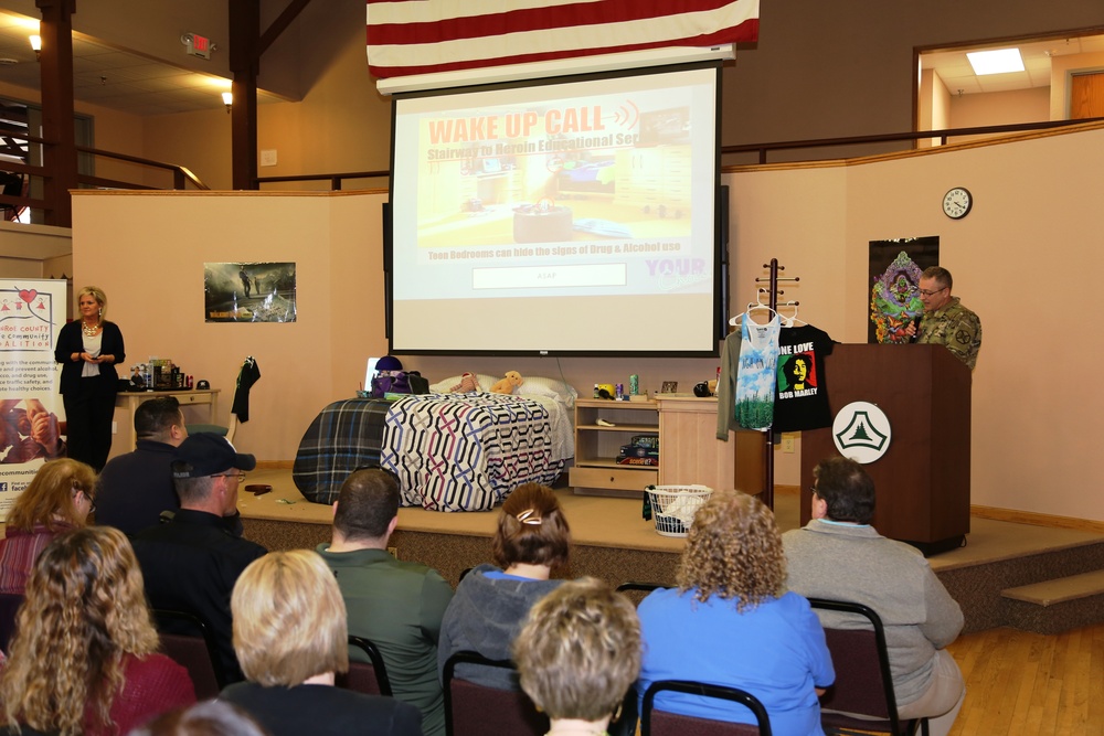 Wake Up Call exhibit, presentation educates McCoy community