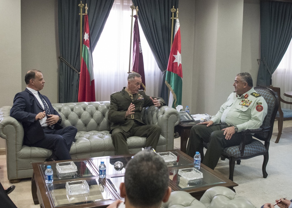 CJCS visits with Jordanian King/CHOD