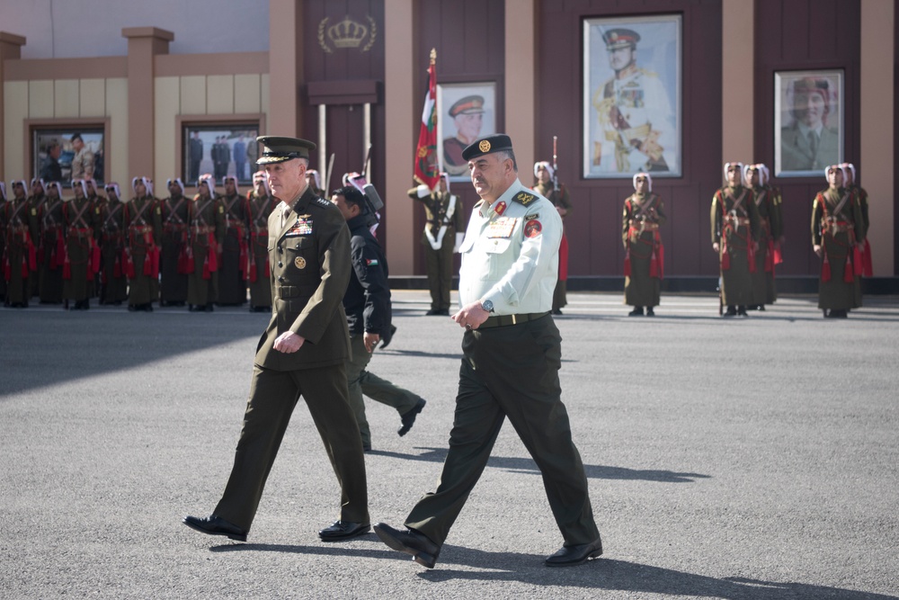 CJCS visits with Jordanian King/CHOD