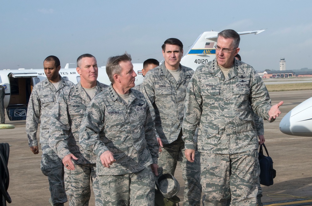 DVIDS - Images - MAJCOM Commanders visit JBSA-Lackland [Image 1 of 3]