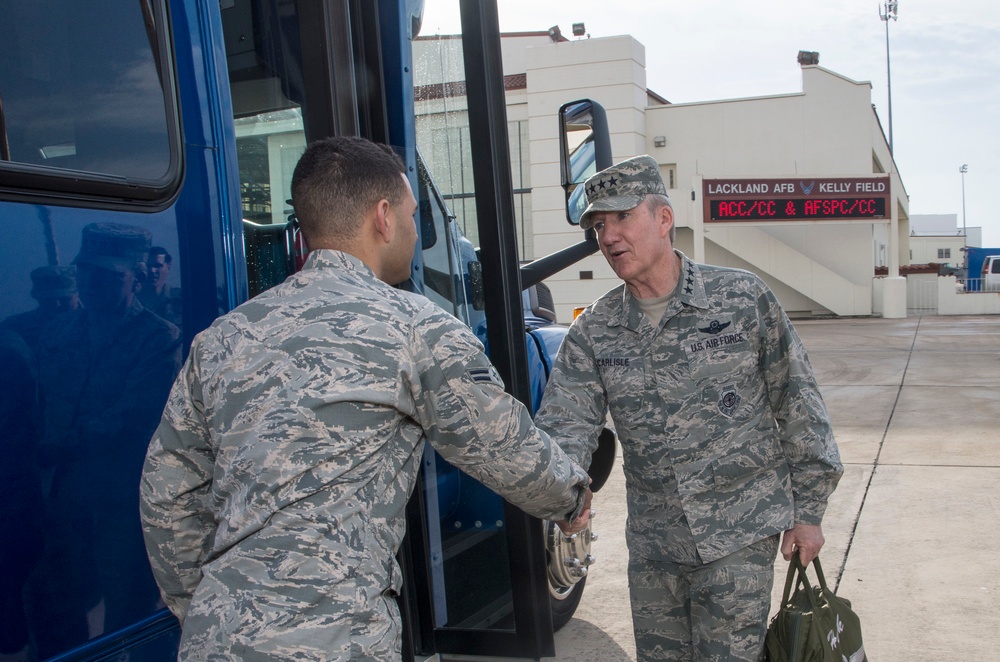 MAJCOM commanders visit JBSA-Lackland