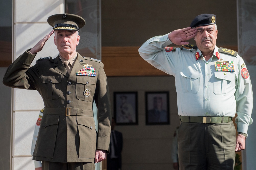 CJCS visits with Jordanian King/CHOD