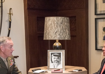 CJCS visits with Jordanian King/CHOD