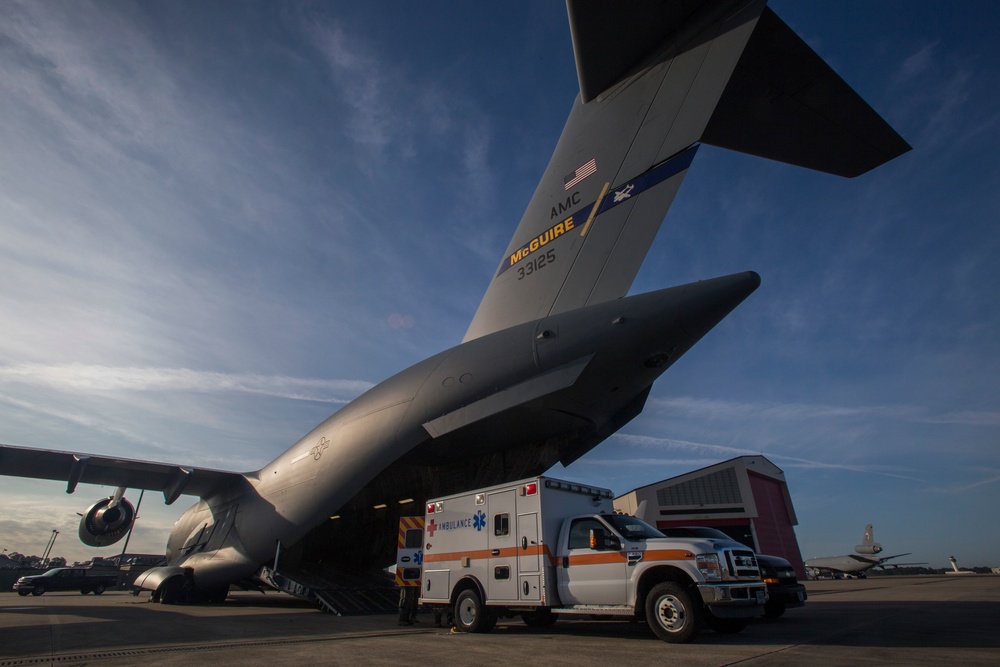 Crisis Response air evacuation training
