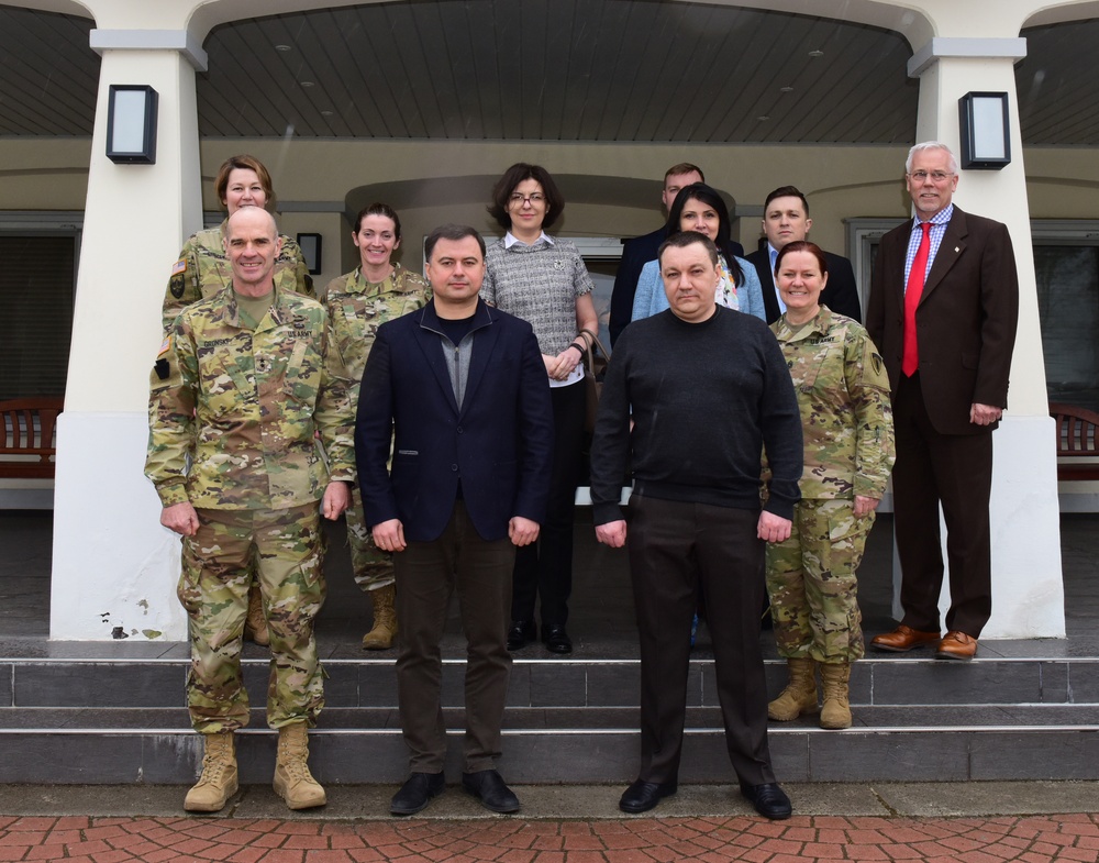U.S. Army Europe hosts Ukrainian Parliamentarians