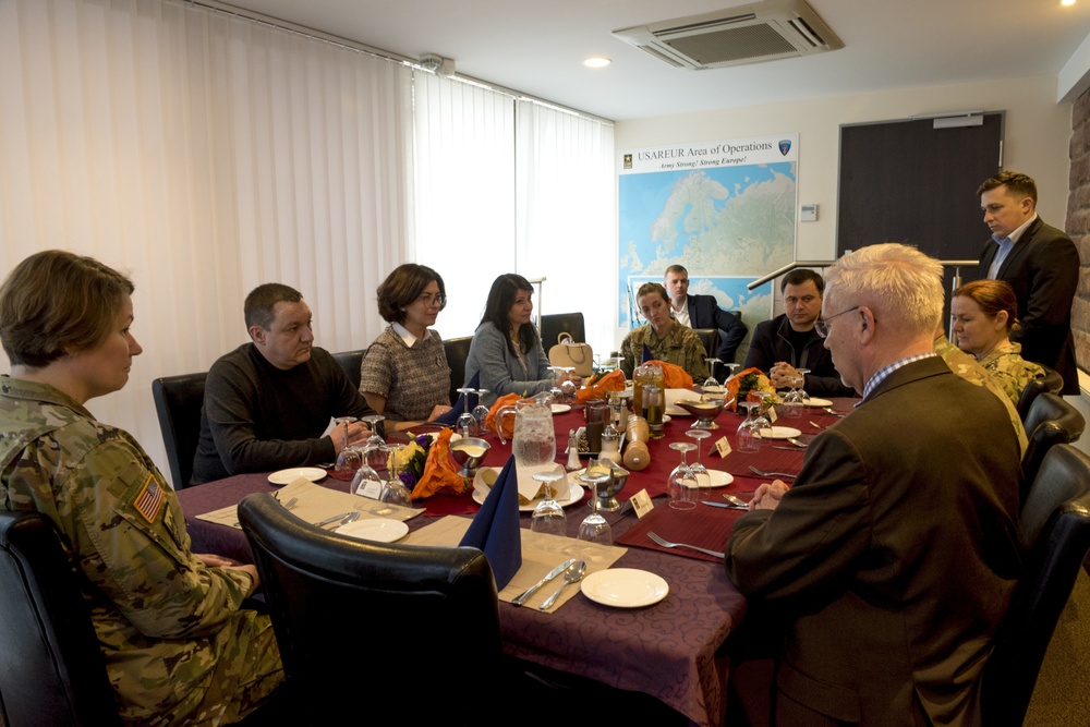 U.S. Army Europe hosts Ukrainian Parliamentarians