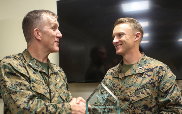 Another one: Pinnell awarded his second Athlete of the Year
