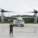 Marine Aircraft Fly from Marine Corps Base Hawaii to Barking Sands Pacific Missile Range Facility