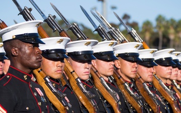 Camp Pendleton continues 75th Anniversary Celebration with Battle Color Ceremony